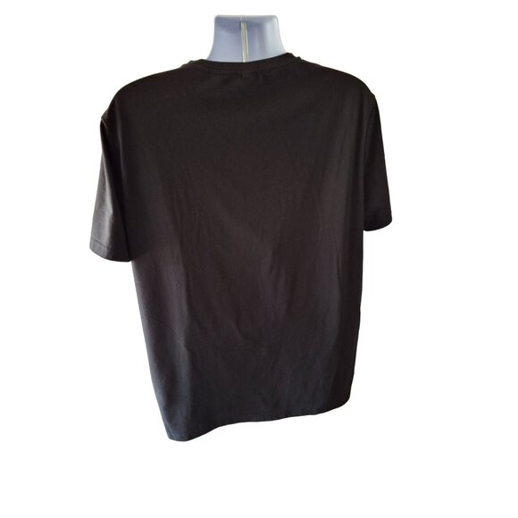 Shein Graphic T-Shirt Black XL Multicolor Dripping Headphones Print Streetwear - Picture 2 of 8